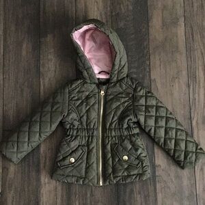 Me Jane Mini lightweight coat, girls 12-18 months